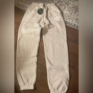 White Fox Offstage Jogger Sweatpants